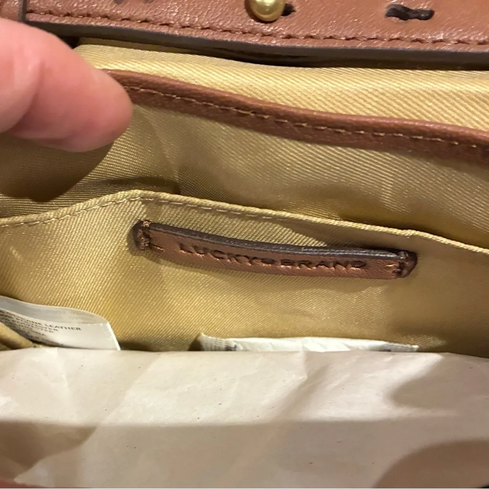 Lucky Brand Leather 2 IN 1 BAG - Picture 4 of 10